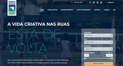 Desktop Screenshot of cidadepedrabranca.com.br